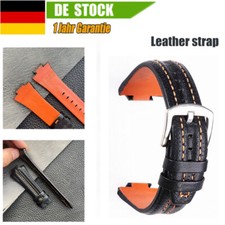 DHL Leder Uhrenarmband Armband und Werkzeuge für Seiko Sportura 15x27mm DHL .
