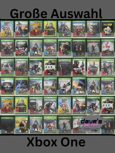 Xbox one spiele - zur, auswahl