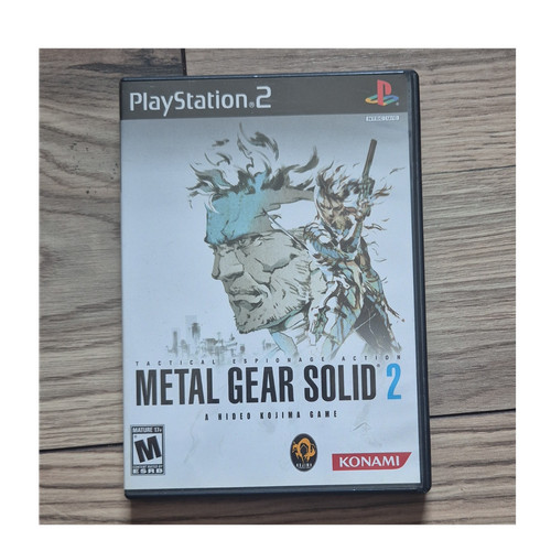 Metal gear solid ps2 - metal,