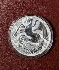 Australien 1 oz Silber Phönix 2022 Chinese Myths & Legends Ag 9999 Selten Top!