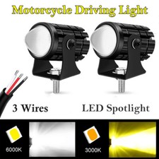 Motorcycle fog lights driving