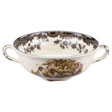 Suppentasse Rebhühner und Fasane Palissy Game Series braun