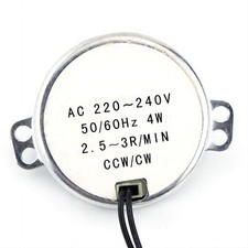 Pyramidenmotor AC 220-240V Synchronmotor Wechselstrommotor Rotationsmotor Ele...