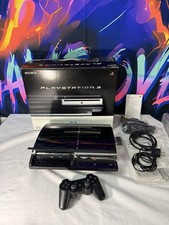 Sony Playstation 3 Konsole CECHC04 Fat Lady abwärtskompatibel 60GB PS3 mit OVP