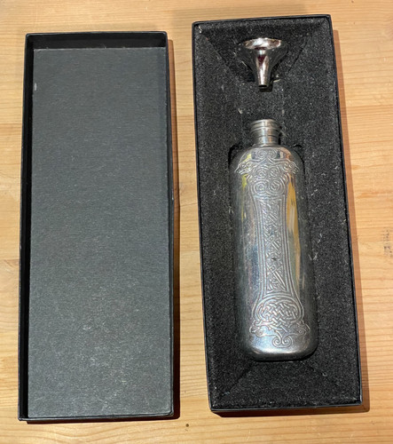 Zinn taschenflasche celtic - zinn-taschenflasche,
