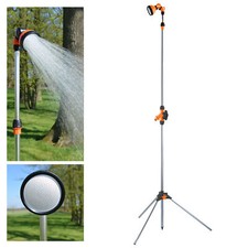 Gartendusche Pooldusche höhenverstellbar Alu Garten Camping Außen Outdoor Dusche