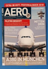 AERO International Nr.12 Dez./2018  mit Posterkalender  ungelesen 1A  abs. TOP 