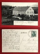 AK BURKERSDORF bei Frauenstein 1904 Restaurant zur Post ( 79103