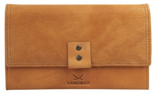 Sansibar Geldbörse echt Leder - NEU - Damen Leder