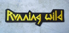 RUNNING WILD -- PATCH / AUFBÜGLER / AUFNÄHER -- HEAVY METAL
