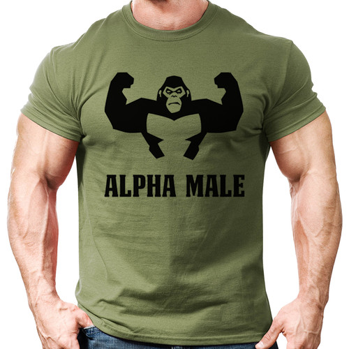 Alpha male gym shirt herren - male,