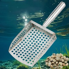 Sandschaufel aus Metall, robust, handgeführt, schnelles Sieb, Mehrzwecksieb,