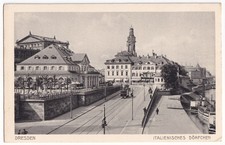 AK Dresden, Italienisches Dörfchen, aus 1915, unversandt