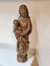 Madonna mit Kind Holzfigur