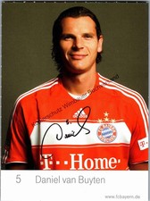 Autogrammkarte Daniel van