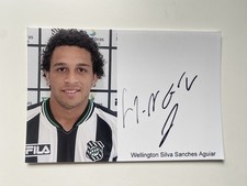 Wellington Nem Autogramm