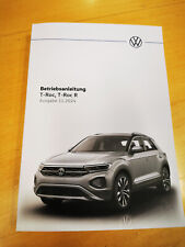 VW T-ROC 2024/2025 Bedienungsanleitung Betriebsanleitung (Ausgabe 11.2024) *NEU*