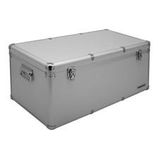 anndora® Werkzeugkiste Alu Rahmen Koffer 75x38x36 cm Transportbox Aufbewahrung