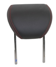 Kopfstütze hinten rechts links Seat Ibiza 4 IV 6P 6J FR Leder schwarz / Naht rot