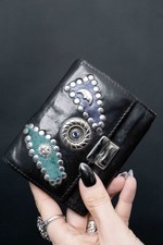 Vintage Nieten- & Strass-Portemonnaie im Kolster-Style
