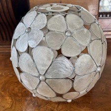Vintage Capiz Muschel