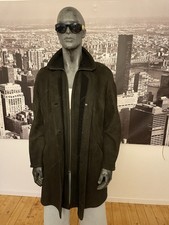 Leder Lammfell Mantel Unisex