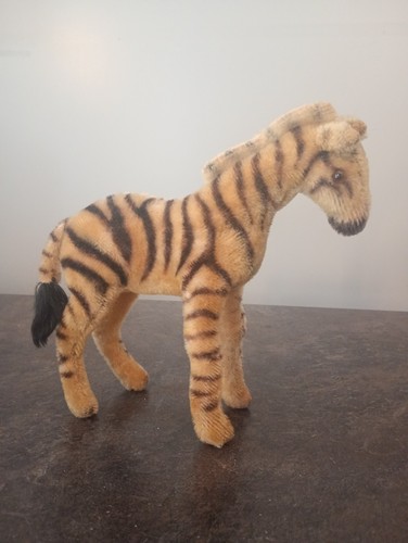 Steiff zebra mohair - steiff, old