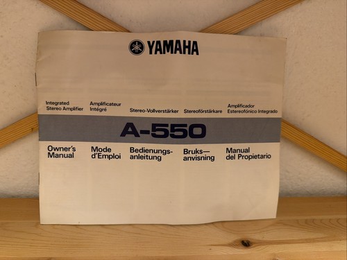 Yamaha 550 - a-550,