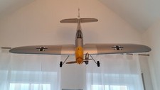 Me 109 "rote Dreizehn", mit Motor OS max FP 60, fertig gebaut, 1,70m Spannweite