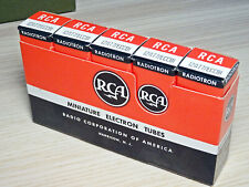 Konvolut 5x Röhre RCA 12AT7 =