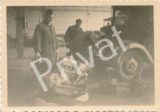 Photo WW II Truck Repair