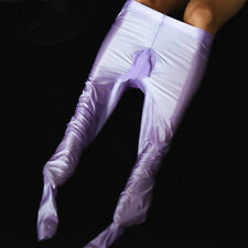 Herren Glanz Strumpfhose Strumpf Fitnesshose Sexy Stretch Slim Hose