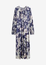 Jerseykleid mit Drapierung Gr