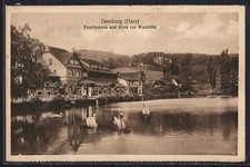 Ilsenburg /Harz, Forellenteich