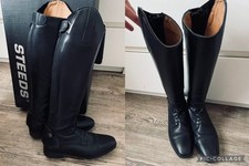 Top Zustand Lederstiefel Reitstiefel Steeds Brasilia Gr. 37