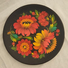 Zierteller / Wandteller - Holz