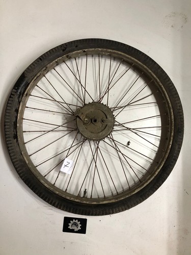Oldtimer motorrad speichenrad - motorrad,
