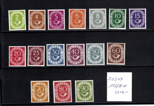 Brd 123 38 - , posthornsatz