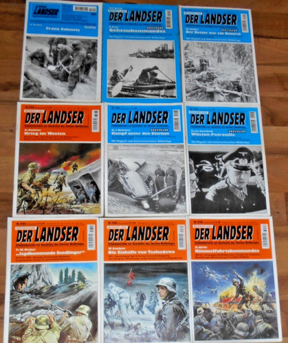 Der landser orange 9 hefte - der,