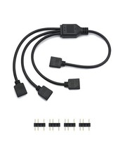 3-poliger ARGB Splitter Verlängerungskabel 30cm Plug&Play für PC RGB Setup