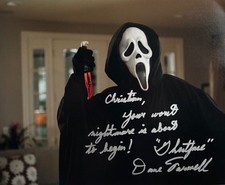 Dane Farwell -Scream- Autogramm original- Großfoto 20 x 25 cm