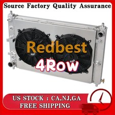 4Row Radiator&Fan For