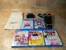 Singstar für Ps4 / Playstation 4 - Mikrofone + Spiele Konvolut - sehr gut