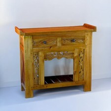 Teak altholz konsole - teak,