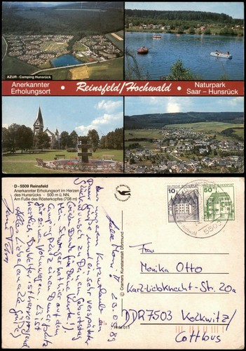 Ansichtskarte reinsfeld - ansichtskarte,