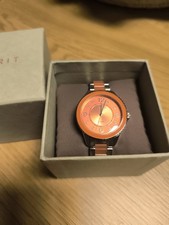Esprit Armbanduhr Rot Mit