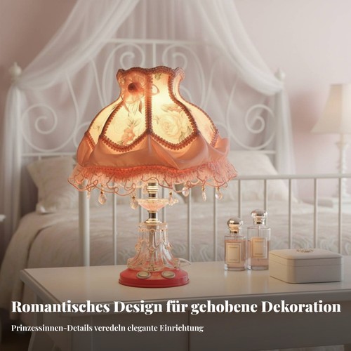 Rüschen lampenschirm leuchte - rüschen,