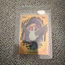 Topps Disney Wonder Scuttle /50 Gold Arielle Furry Friends FF-9