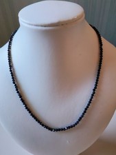 Saphirkette schwarz neu - neu,, 45