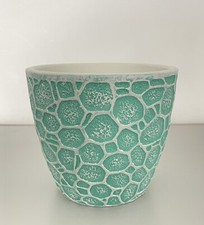 Ikea Modell-Salpeter Blumentopf Minze Türkis 12 cm Blumen Deko Übertopf Sammler